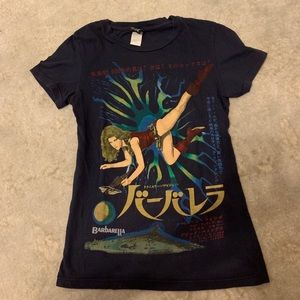 Barbarella vintage fitted t-shirt size S